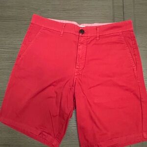 Katin Vibrant Red Men's Flat Front Shorts
